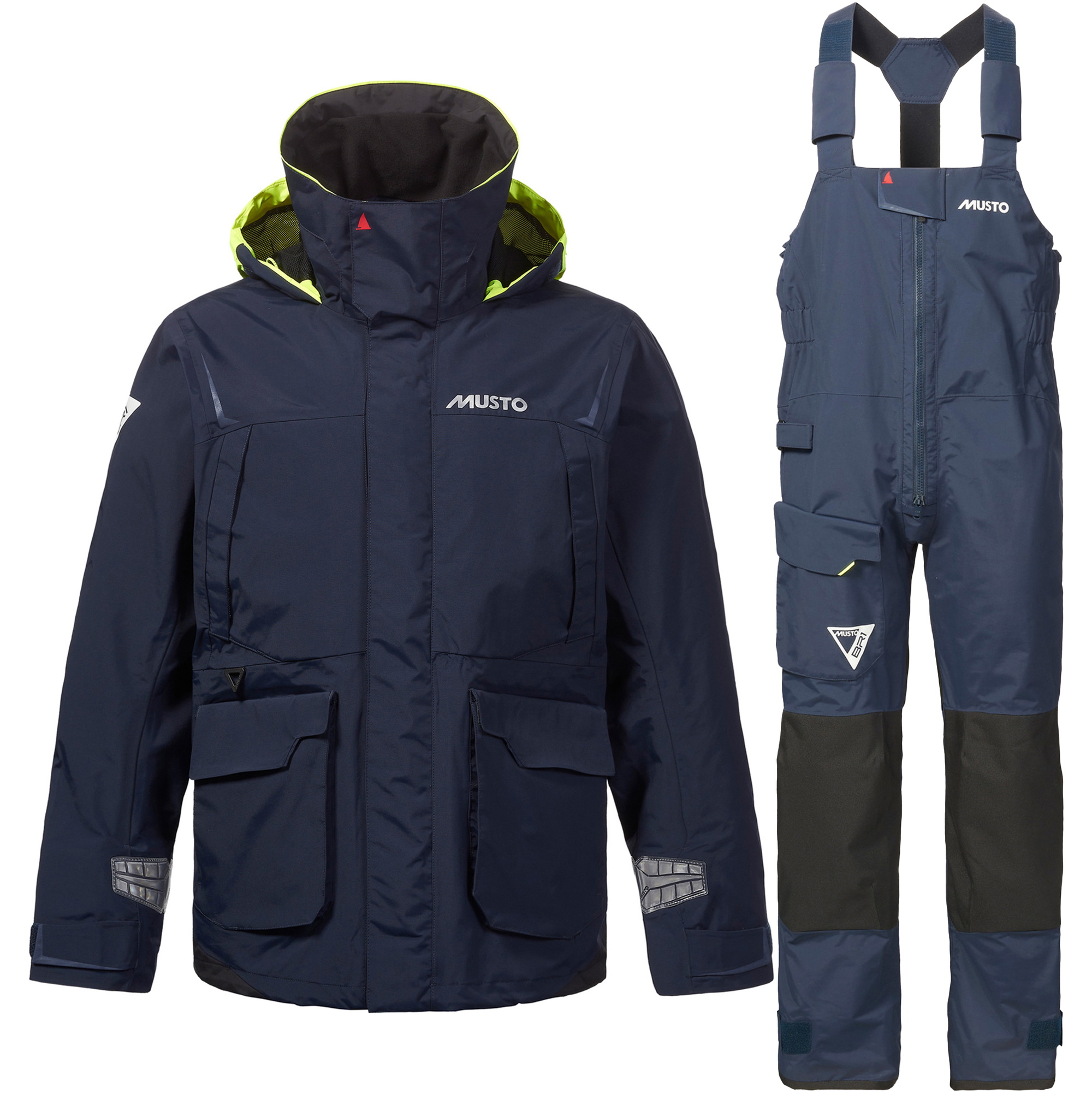 2026 Musto Heren BR1 Channel Jacket & Trouser Sailing Suit 82399B - True Navy